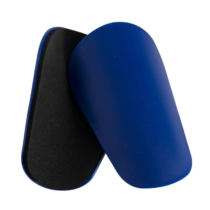 PU mini shin guards in multiple colours for football and outdoor sports protection.