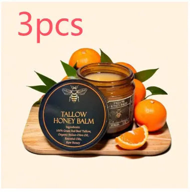 Honey Butter Moisturising Facial Cream in a 57g jar, shown with Citrus, Lavender, and Fragrance-Free variant options.