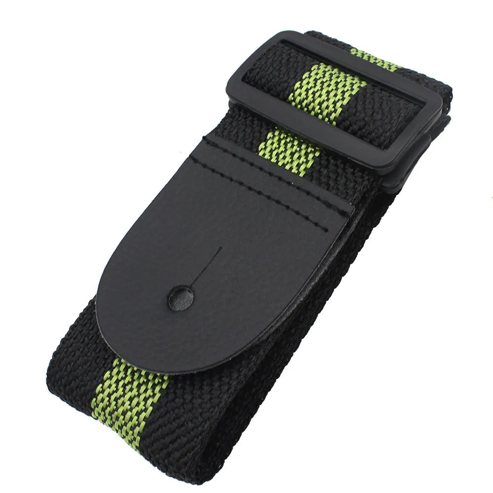 Universal woven crossbody instrument strap with quick-release clips, adjustable from 76cm to 137cm length.