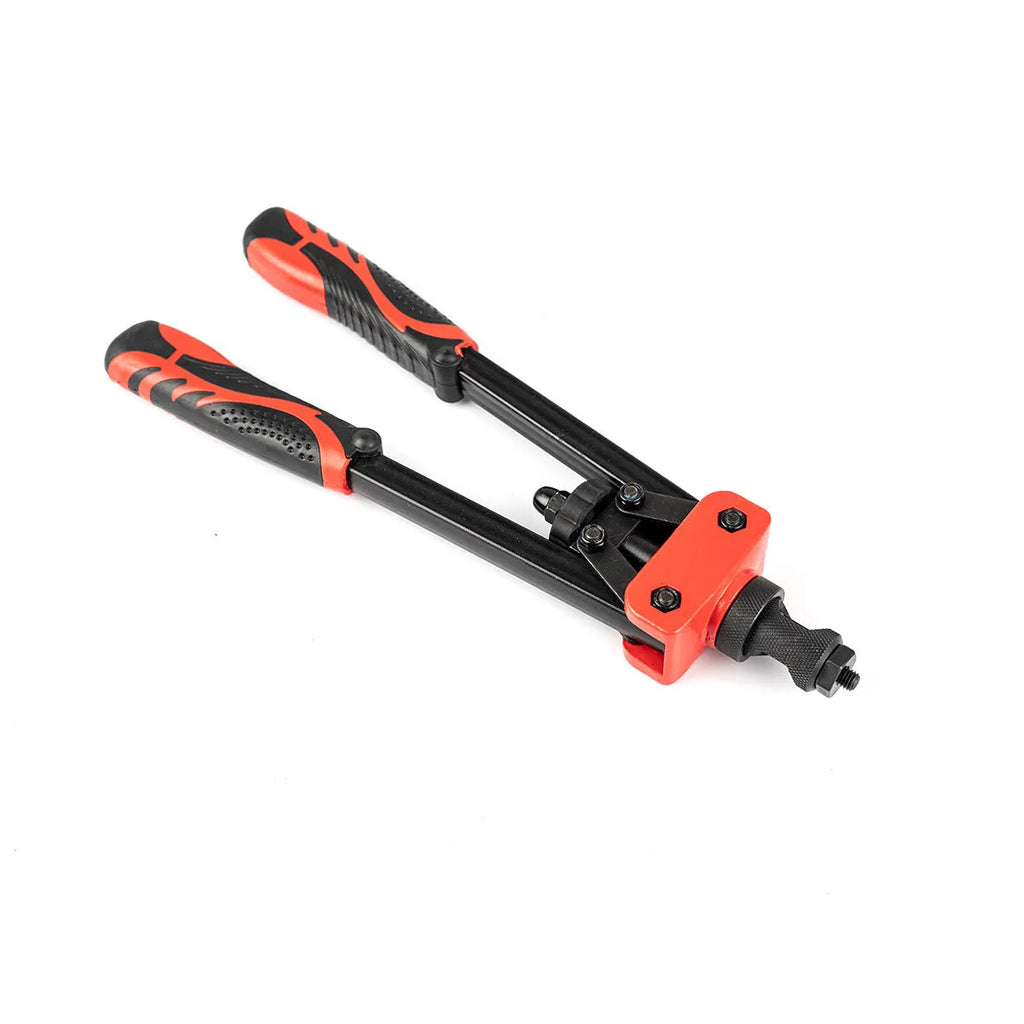 CQ14 alloy steel rivet nut tool with six interchangeable metric tips including M3 M4 M5 M6 M8 M10