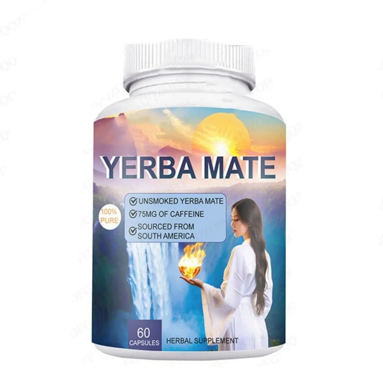 60 vitamin capsules supplement product in packaging with room temperature storage requirements