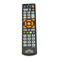 Black L336 learning remote control with full button layout for audio equipment