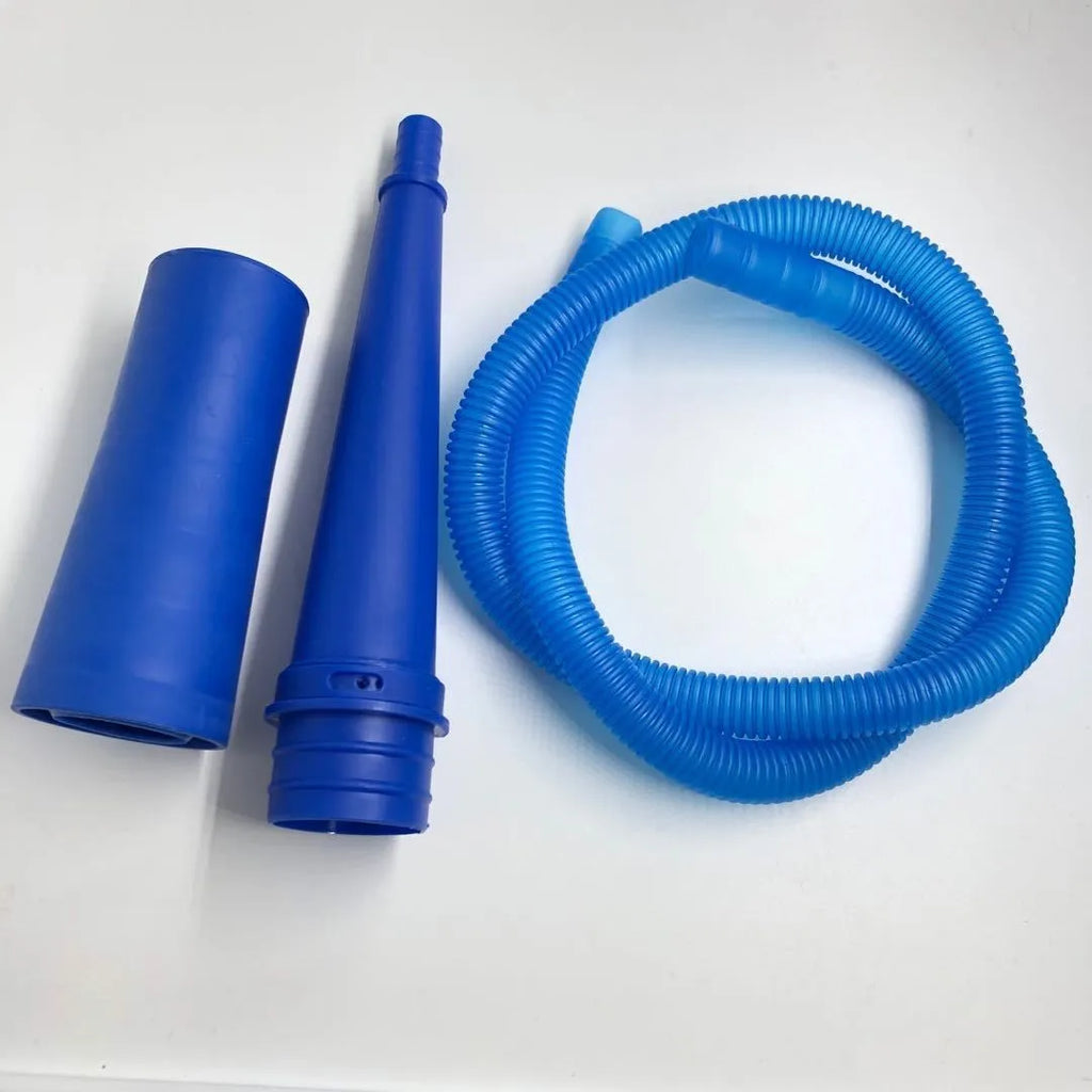 Suction pipe dust cleaning equipment set with brush for vacuum cleaner hose and pipe dust removal