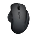 Black or grey self-charging wireless USB mouse for laptops with charging cable