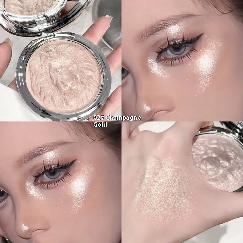 Women's Highlight Makeup Cream 14g in three shades: Moonlight White, Champagne Gold, Rose Gold