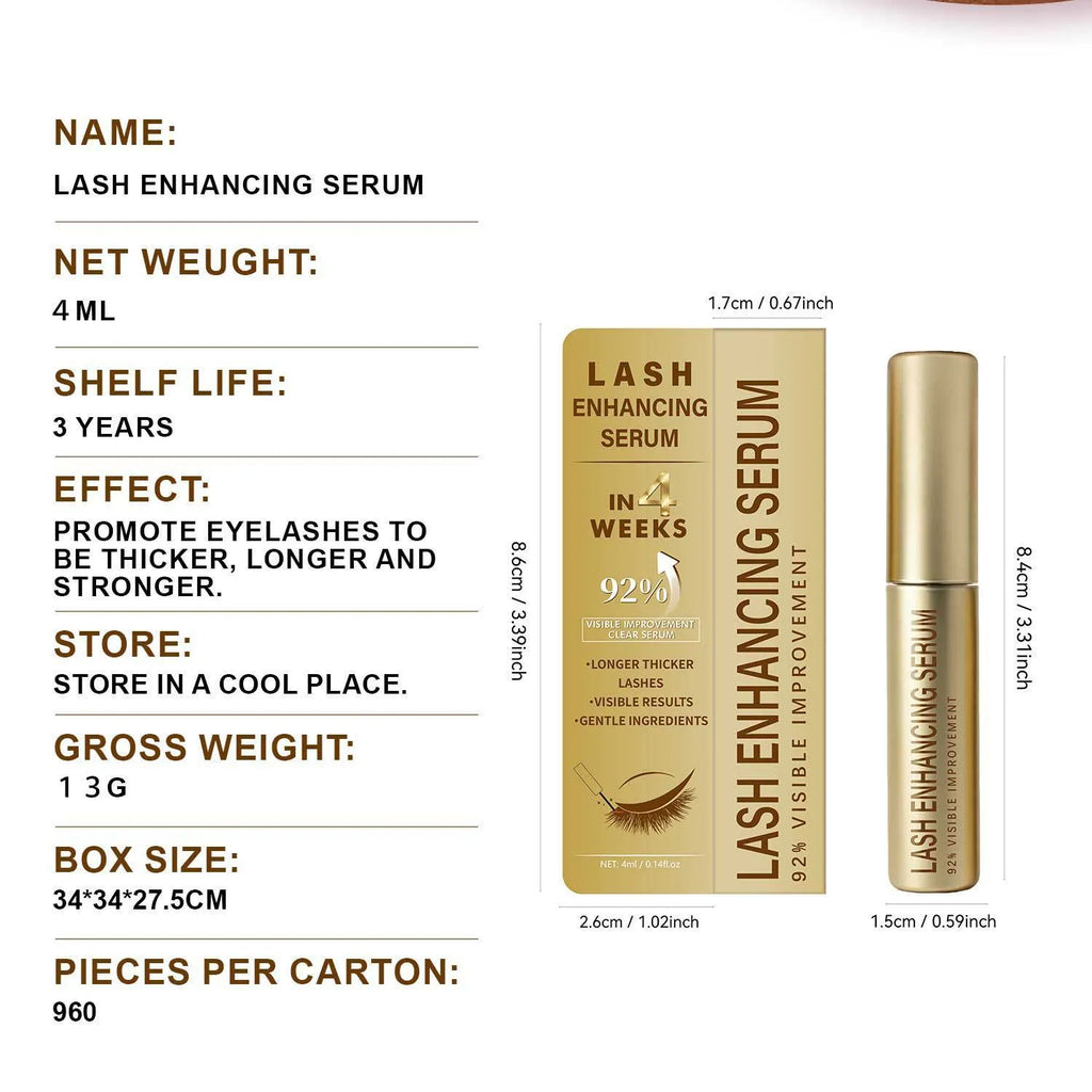 Eyelash promotion essence 4ml neutral packaging bottle FP-E016 beauty tool