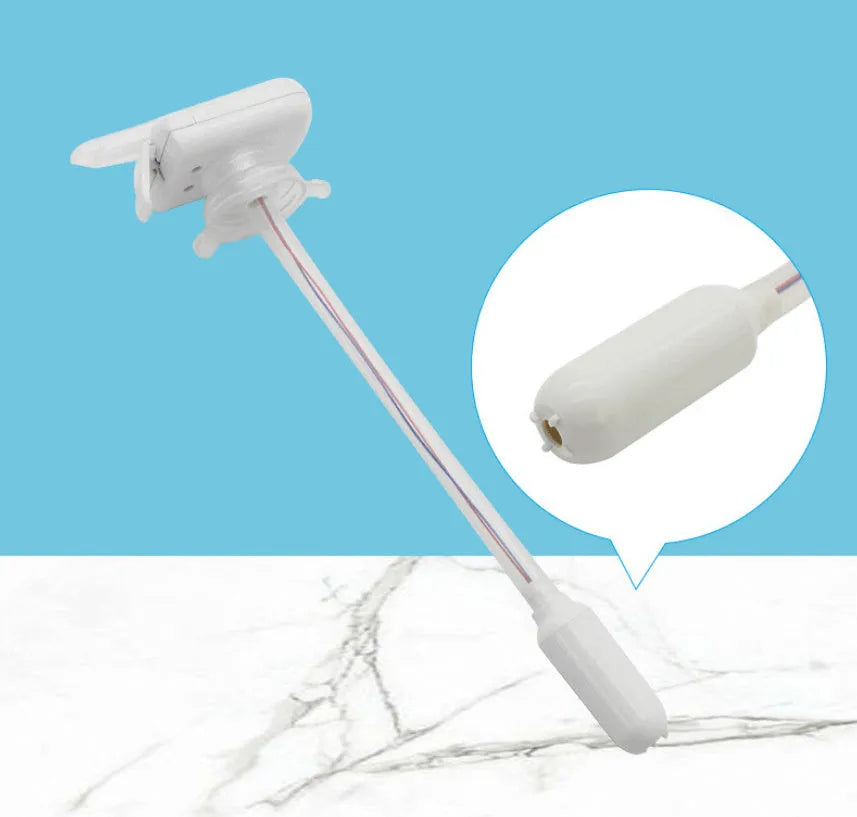 Manual electric pumping water device with blue pressure handle and PP silicone straw for dispensing beverages.