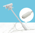 Manual electric pumping water device with blue pressure handle and PP silicone straw for dispensing beverages.