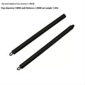 Two-segment push pull fitness stick for yoga and pilates resistance training