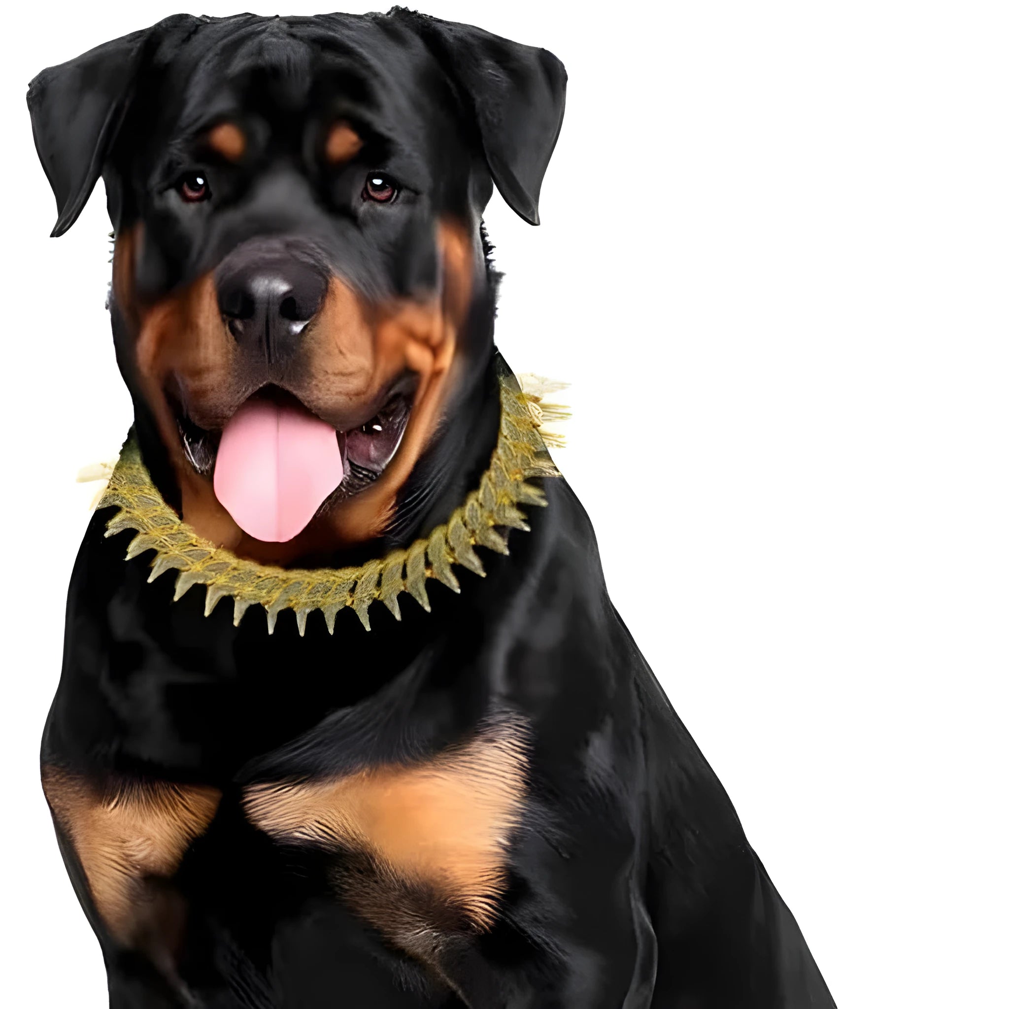 Fashion diamond pet neckband necklace in gold with plaid pattern, zinc alloy pendant, British style