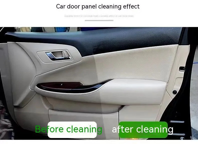 Wash free fabric roof foam decontamination cleaner bottle with herb essence for car interior ceilings