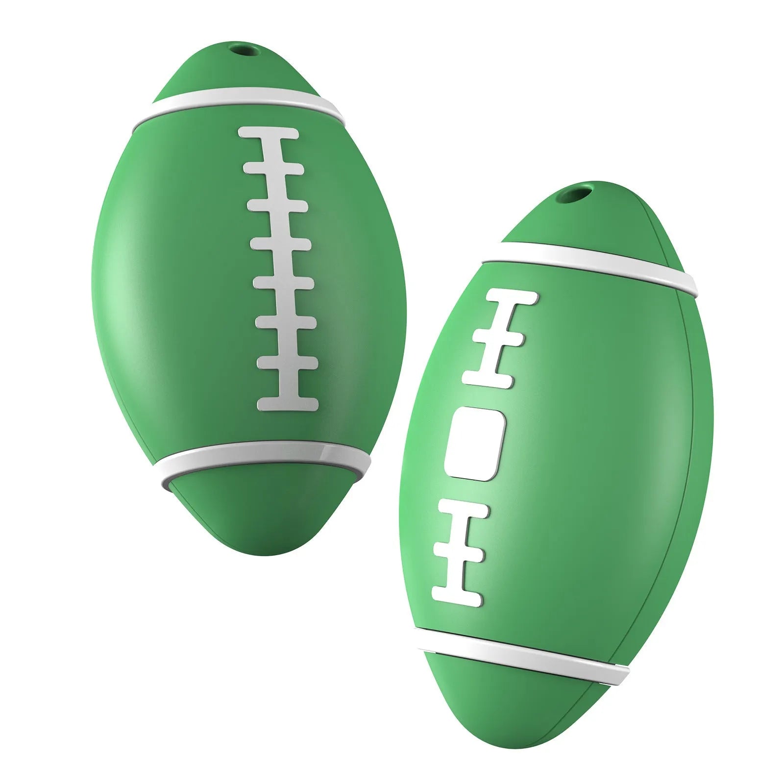 F06 Rugby anti-loss alarm locator in black, a small 32mm electronic device for elderly or pet security.