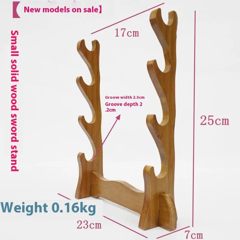 Handmade wooden multi layer wall bracket shelf in Chinese style design