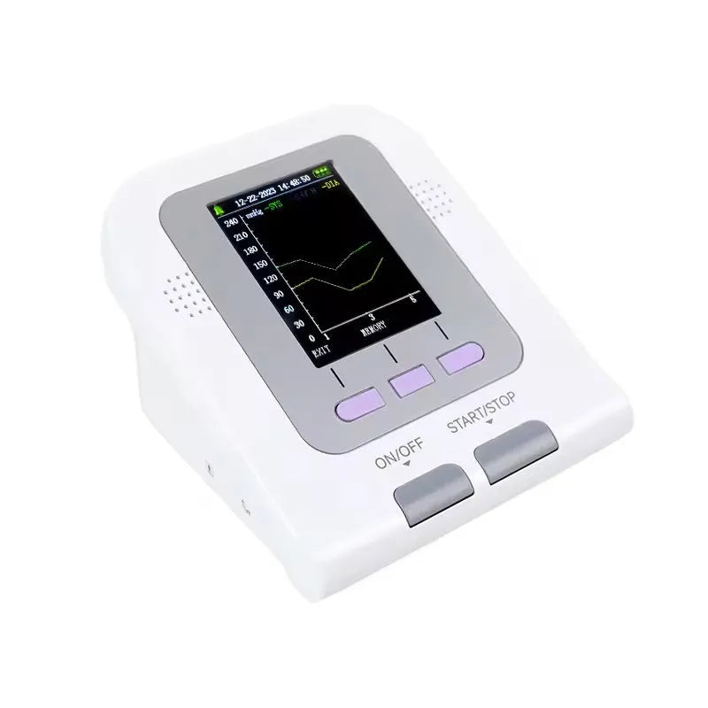 CONTEC08A-VET veterinary digital blood pressure monitor with colour screen and three animal cuffs.