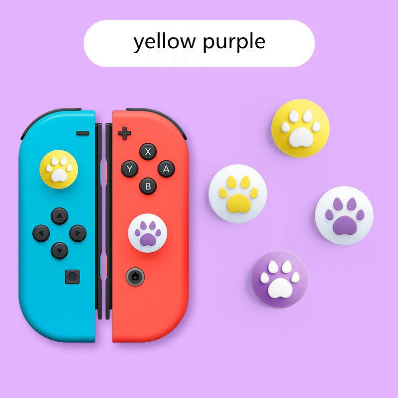 Nintendo Lite silicone joycon sleeve with cat claw textured rocker caps in assorted colours