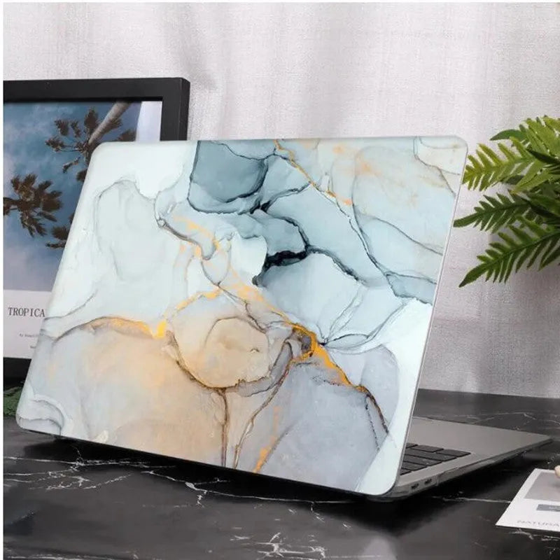 MacBook PC protective hard shell case for Air and Pro models, model-specific fit