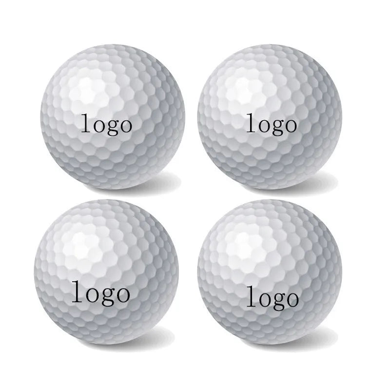 White Game Sarin Double Deck Next Game golf ball with 392 dimples on green background