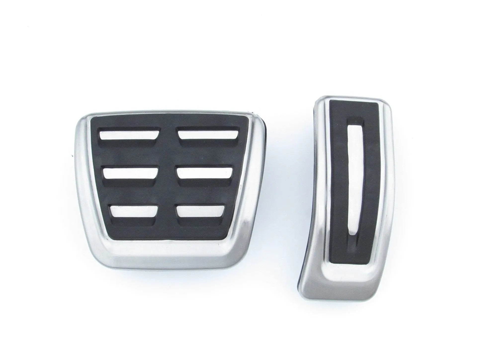 Stainless steel brake accelerator pedal for Porsche Macan SUV in black finish