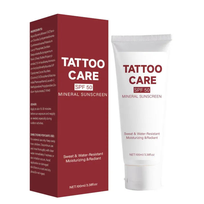 Tattoo Care Protection Makeup Primer SUNSCREEN 100ml bottle isolation cream makeup base