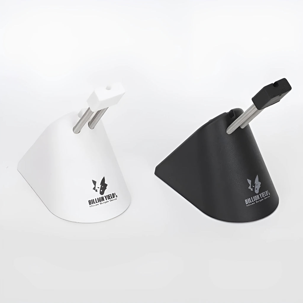 ABS mouse cable holder for desk cord management in black colour option