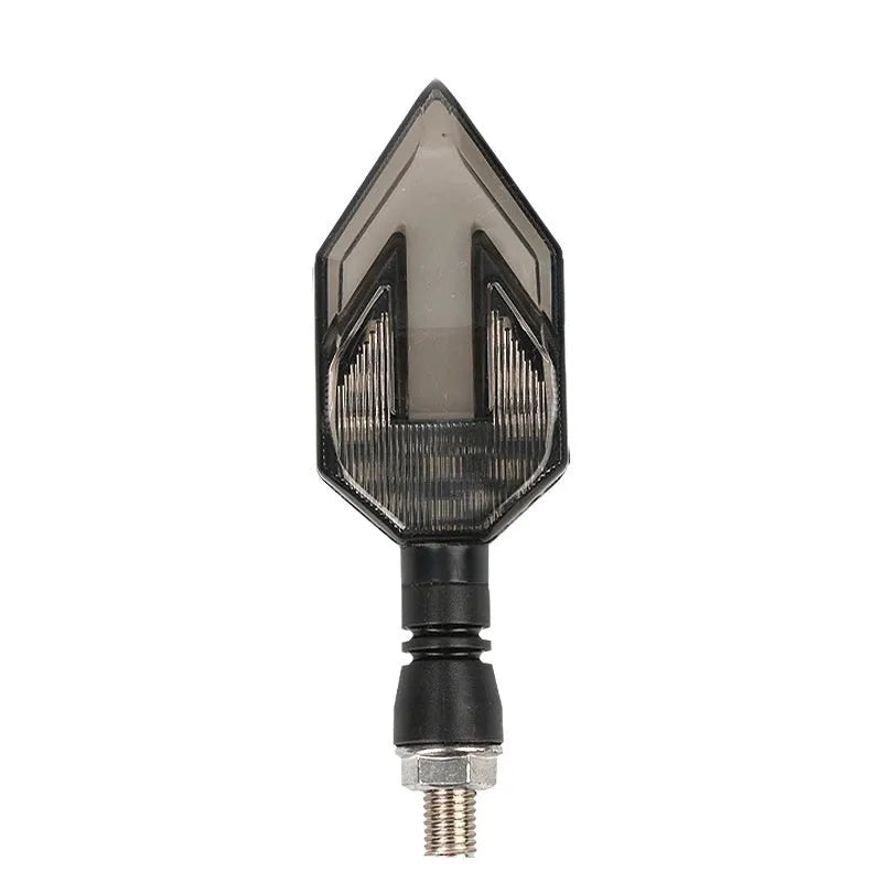 Arrow-shaped LED motorcycle 12V direction signal lamp with ABS plastic housing universal fit