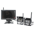 2.4G wireless reversing assist system with aluminium alloy body and 4.3 to 9 inch screen options