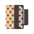 Magnetic double-sided clip protective case for iPad Air tablets in polyurethane material