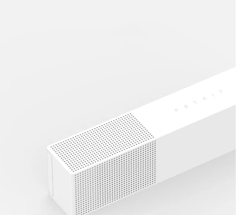 Smart Purifier ABS white air purifier with 164x40x32mm dimensions and two spare filters