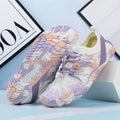 Unisex quick-drying wading shoes with mesh upper and rubber sole in various colours