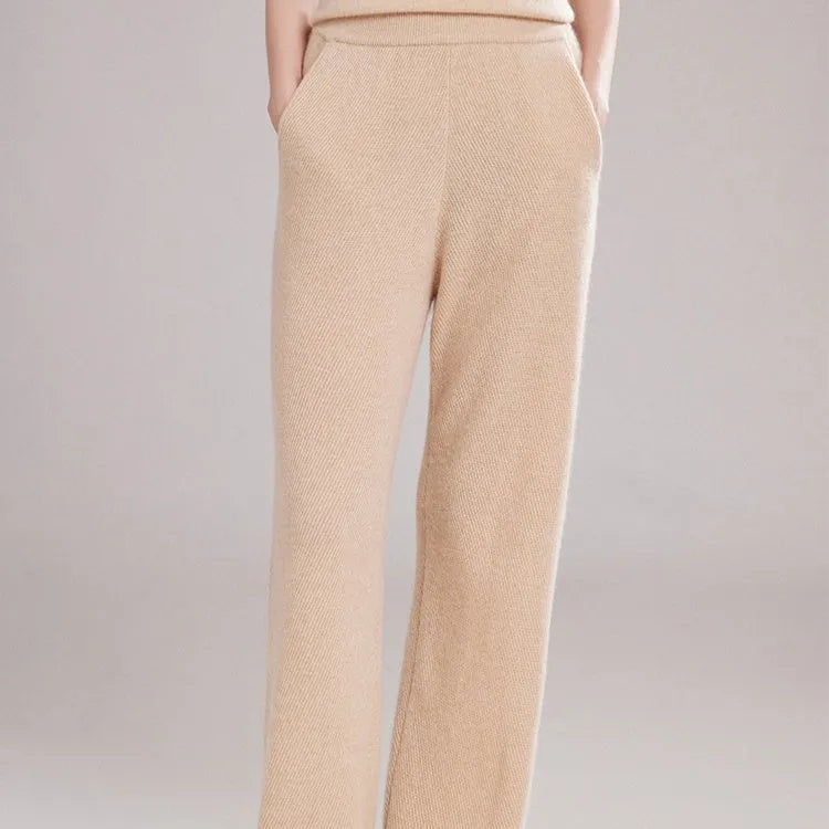 Women's thick cashmere leggings in free size with high elasticity available in five colours