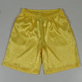 Men's loose fit Tai Chi shorts in black with an elasticated drawstring waistband.
