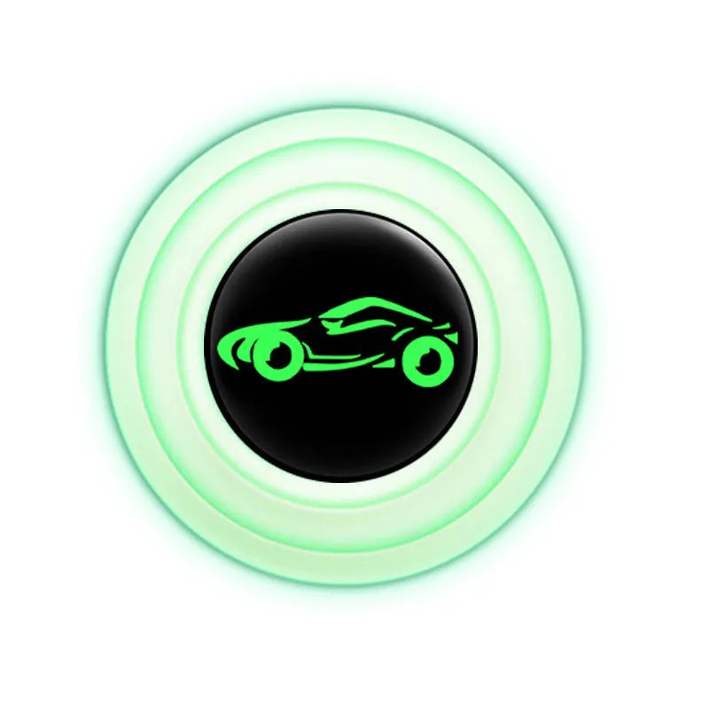 20mm black and luminous silicone car door shock pads for impact protection