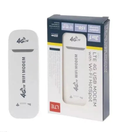 White Mobile USB router 4G USB dongle without SIM card for desktop notebook tablet