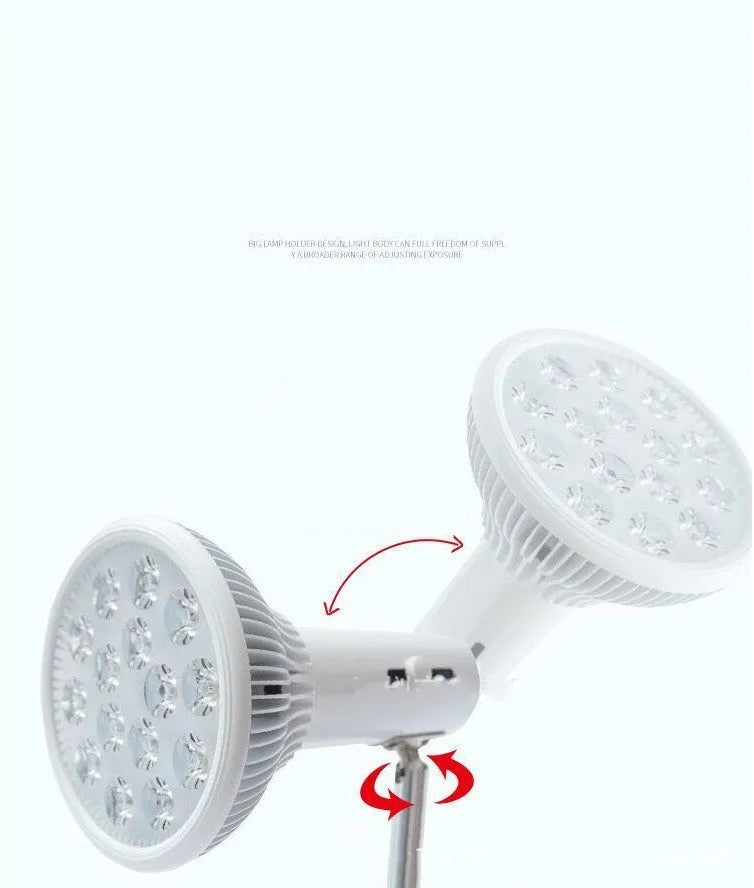 LED physiotherapy lamp in 54W or 18W with AU EU US UK holder options for household and commercial lighting