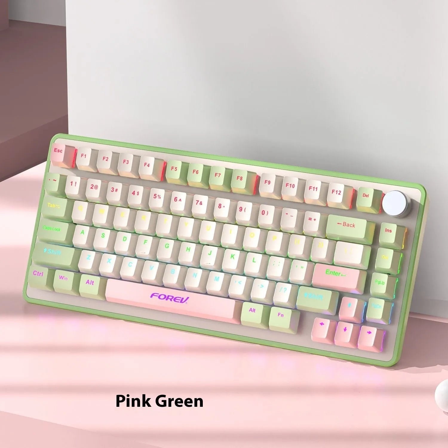 K98 mechanical keyboard with T7 wireless mouse in multiple colour options including black socks and xiaguang purple variants