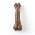 Bite-resistant dog chew toy in deer antler style with molar cleaning bumps, food-grade TPR, for small dogs