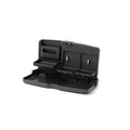 Car steering wheel tray table with cup holder in black ABS plastic