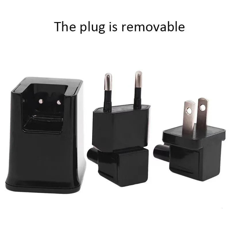 Black USB charger and 1 metre data cable set with all copper wire and TPU shell