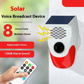 Solar Infrared Alarm Animal Drive Warning Indicator CT90 series with 110 degree detection angle and wireless remote control