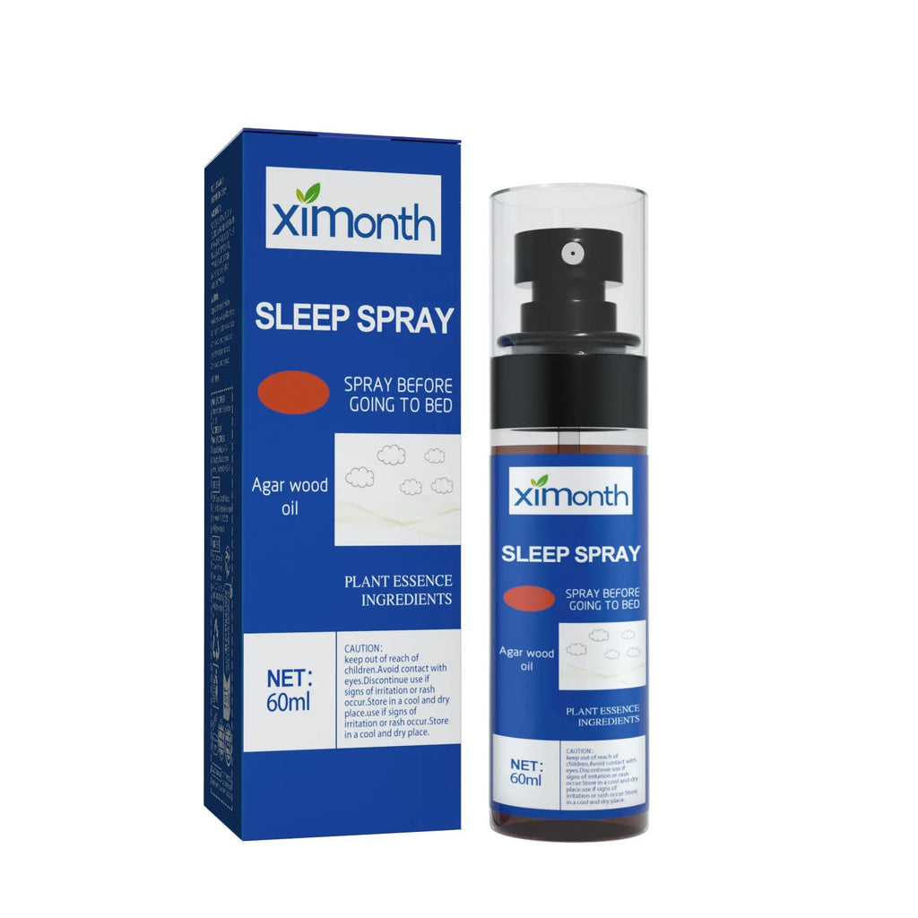 60ml aromatherapy sleep care spray bottle for body stress relief and relaxation