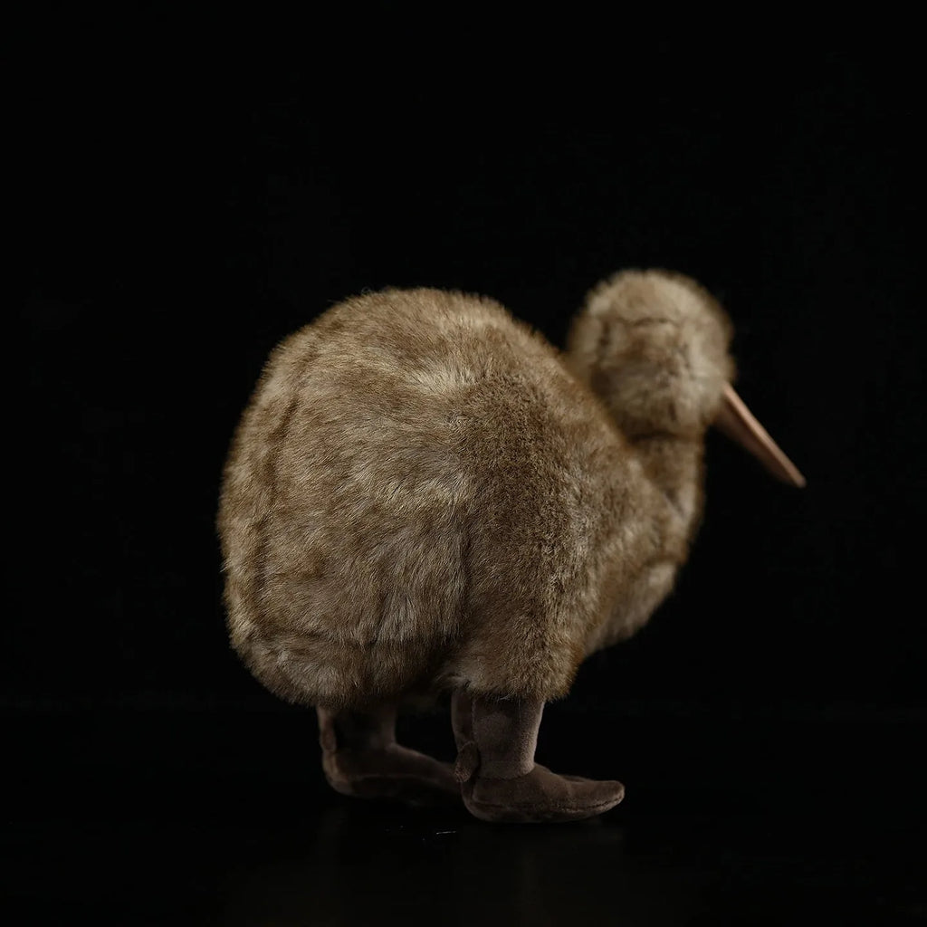Kiwi plush toy, 25cm tall, chemical fibre, with iron wire frame, New Zealand bird design