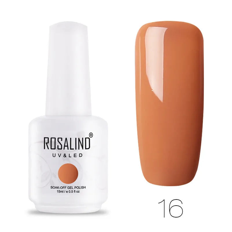 ROSALIND 15ml gel colour phototherapy glue bottle in selected hotting colour shade