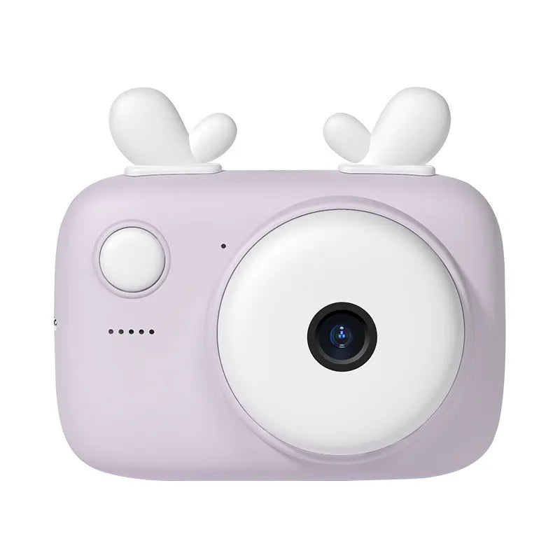 A2 Kids Macaron Mini SLR digital camera in choice of colours, showing compact 90mm x 61mm size with 2.4-inch screen.