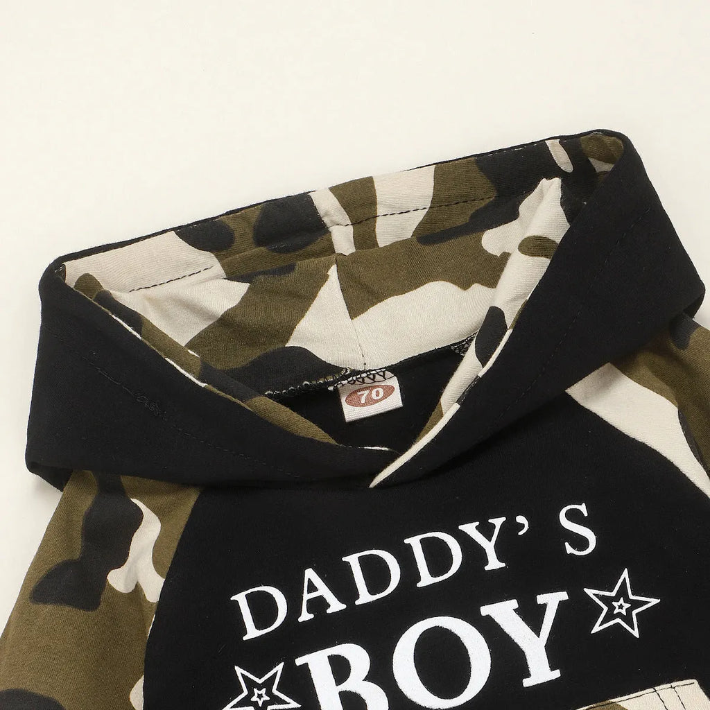 Cotton boys clothing set in green for infants 1-3 years old sizes 70-110cm
