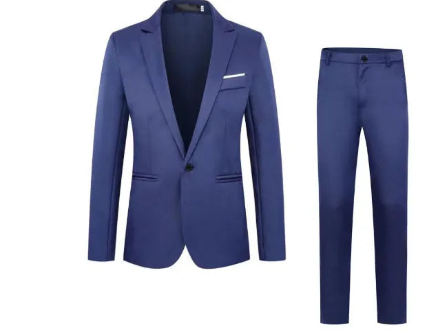 Men's loose-fit wedding tuxedo jacket in acetate fibre, available in multiple colours including black, white, and wine red