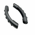 Carbon fibre black steering wheel anti-skid sleeve for 38 cm diameter wheels