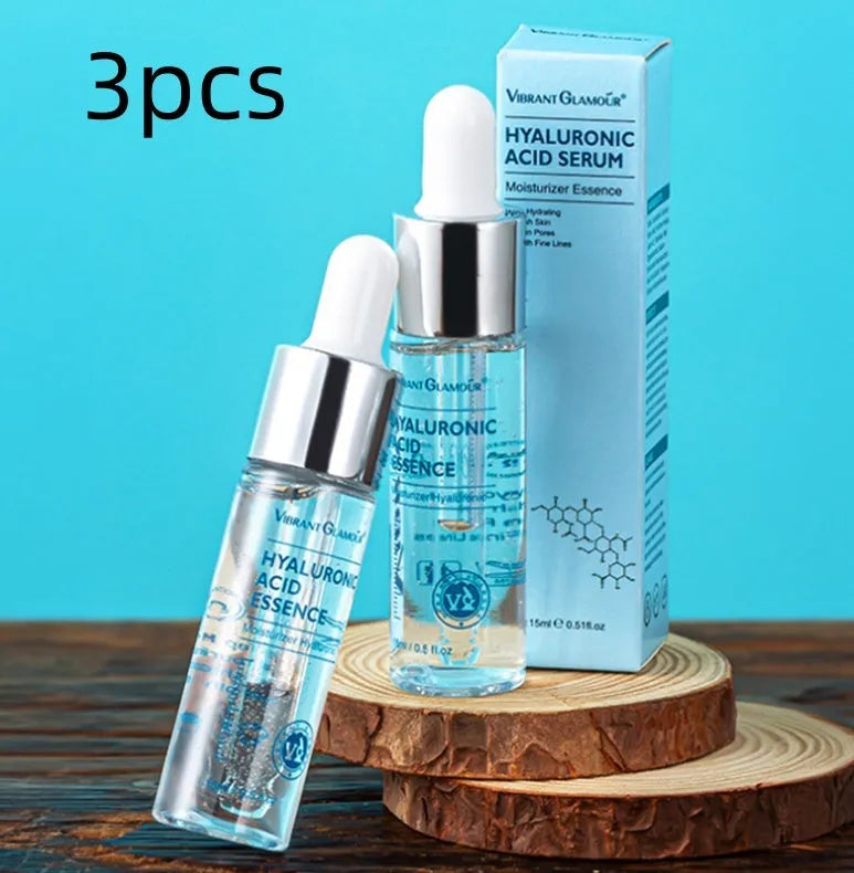 15ml hyaluronic acid face serum bottle for anti-aging, pore shrinking, and skin brightening