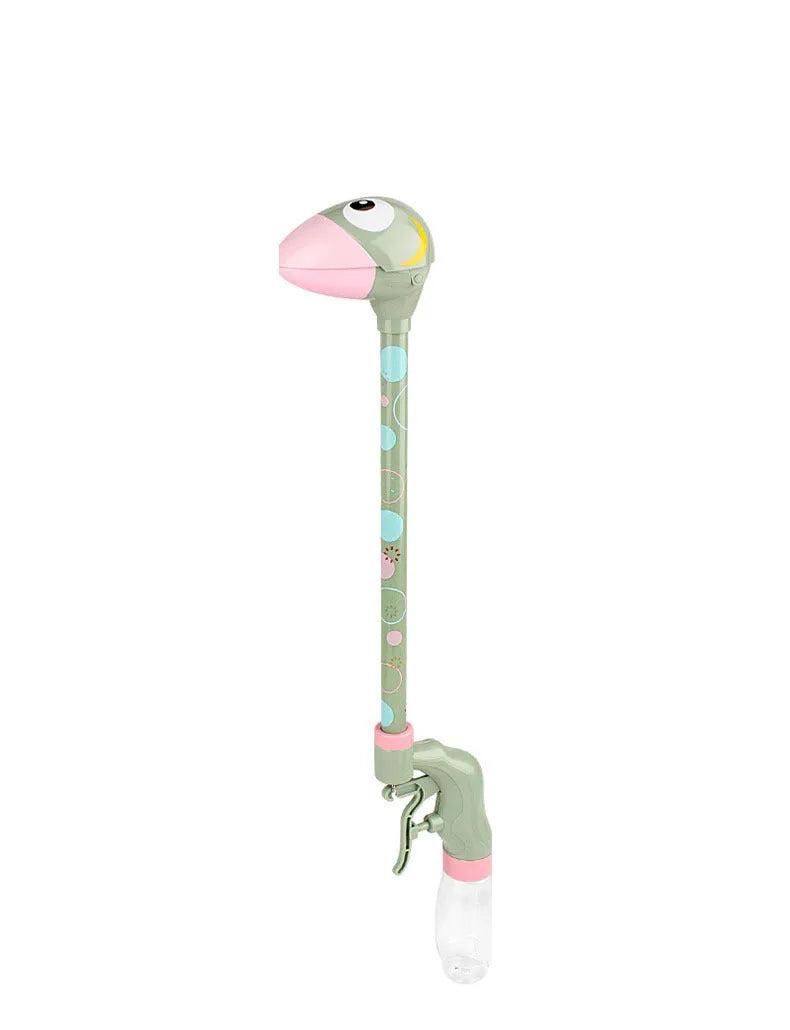 50cm long-necked dinosaur water gun in soft foam for kids, available in six colour styles