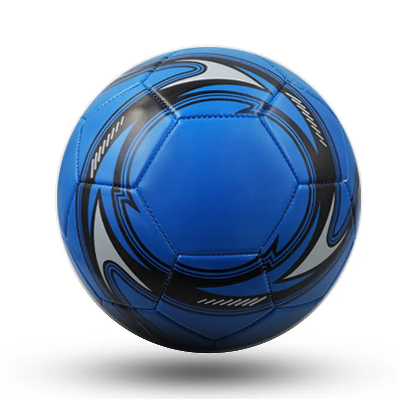 PVC football with machine-sewn seams in sizes 3, 4 and 5 for training and competition