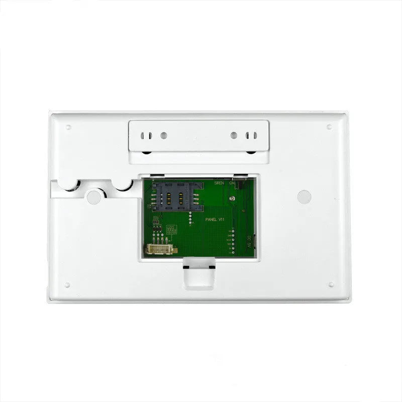Intelligent WiFi GSM burglar alarm host with touch button control for home security